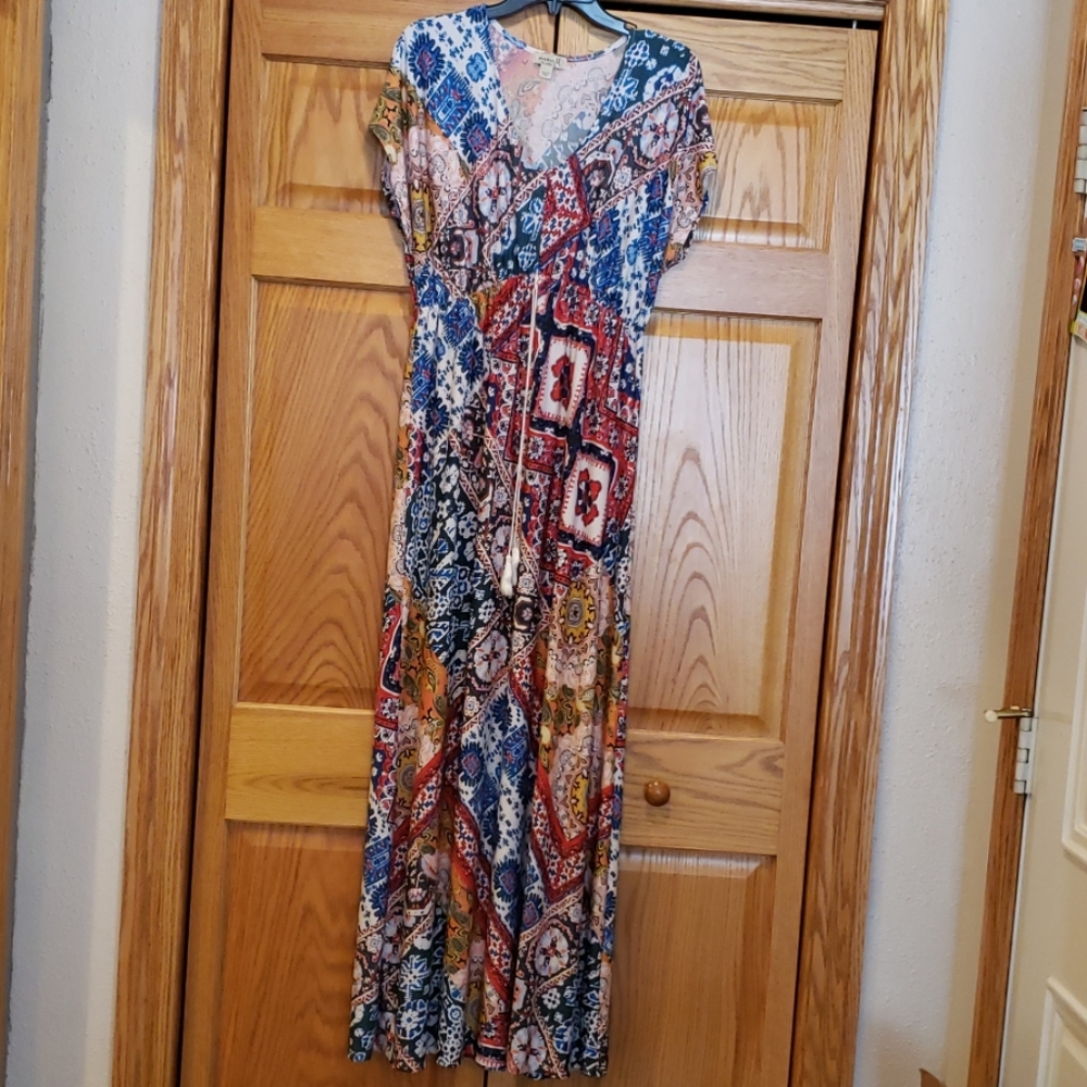 One world maxi dress